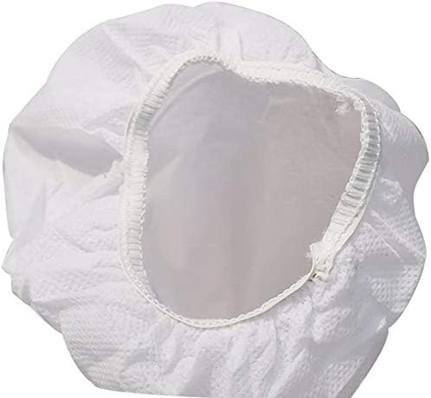 Disposable Coverall - Lightweight Hazmat Suits Workwear with Elastic Wrists and Ankles for Spray Painting Industrial