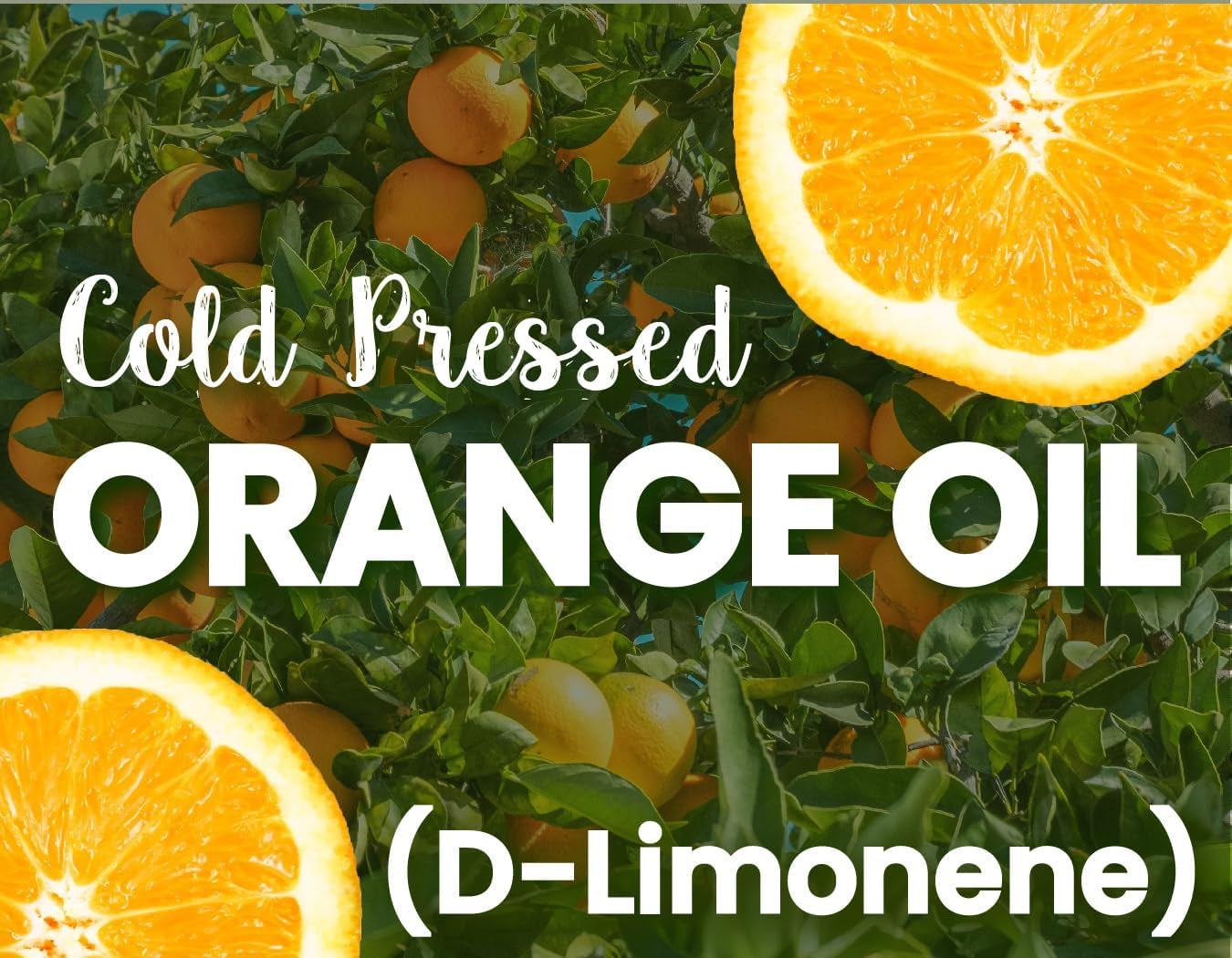 Premium Cold Pressed Orange Oil Concentrate- 32 Oz (D-Limonene), Concentrated Al