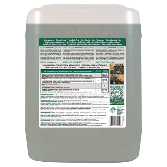 13006 Concentrated All-Purpose Cleaner/Degreaser, 5Gal, Pail, 1 Each