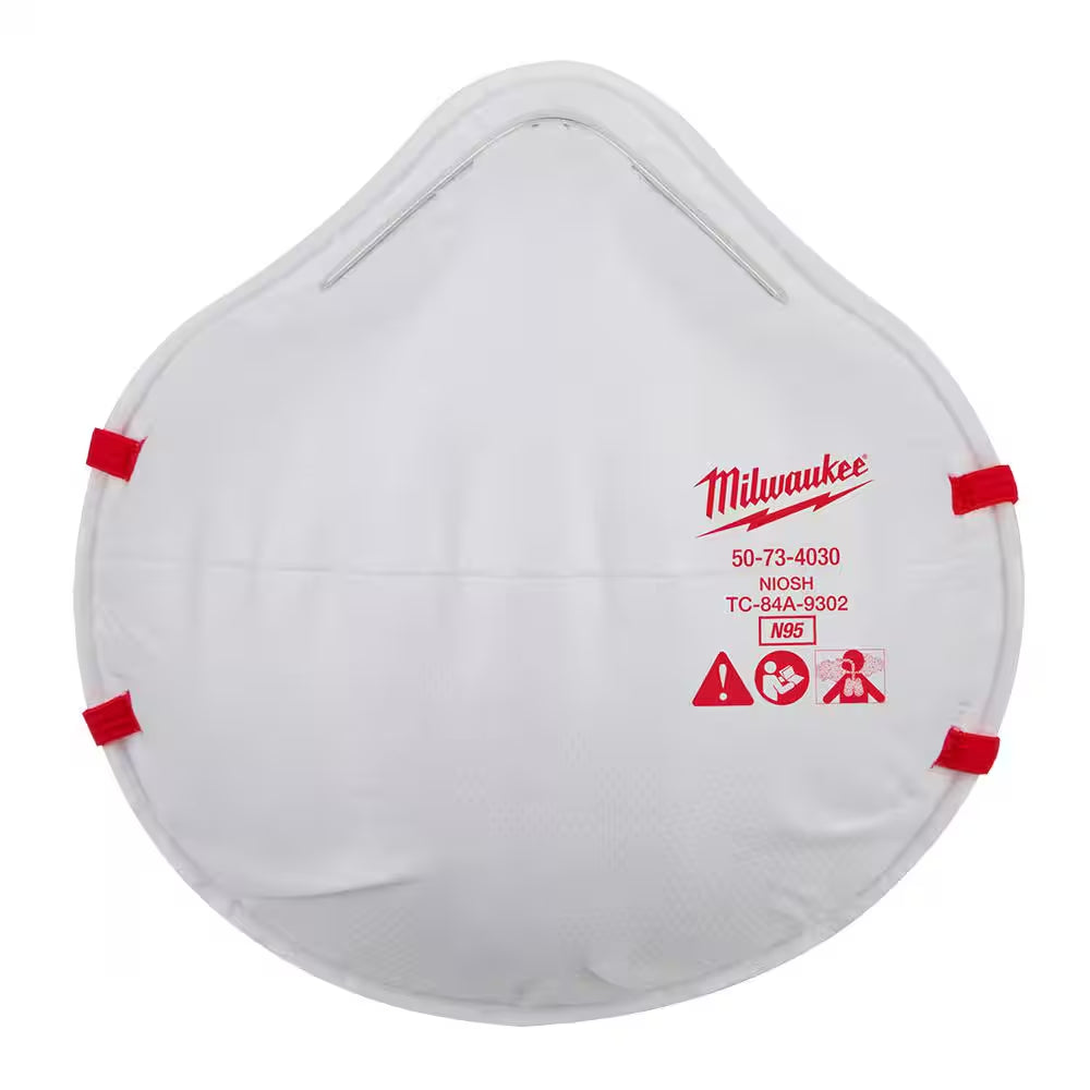 N95 Multi-Purpose Unvalved Respirator (10-Pack)