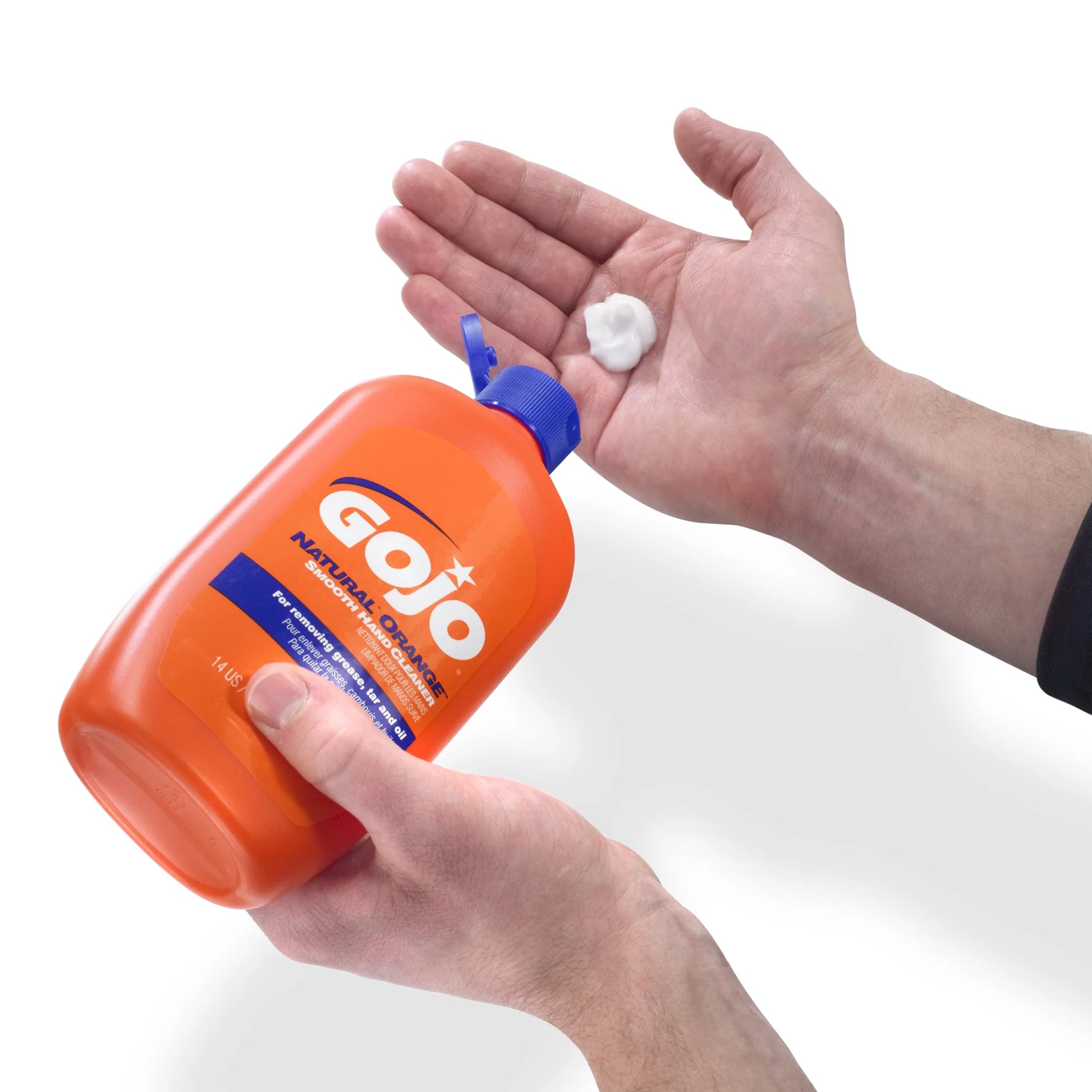 Natural Orange Citrus Scent Hand Cleaner, 14 Oz