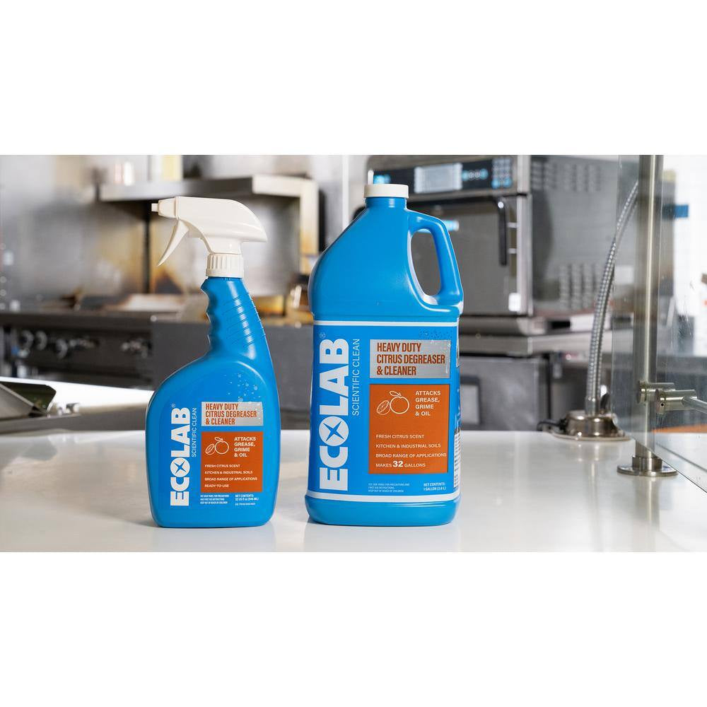 32 Oz. Heavy Duty Citrus Degreaser Concentrate Cleaner, Attacks Grease and Grime (3-Pack)